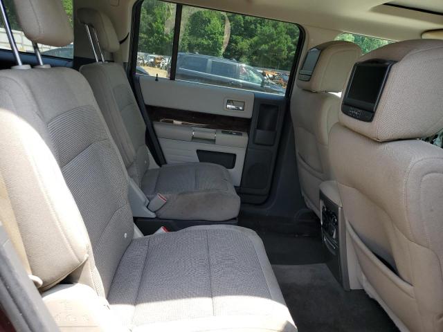 2FMGK5CC2BBD11437 - 2011 FORD FLEX SEL BURGUNDY photo 11