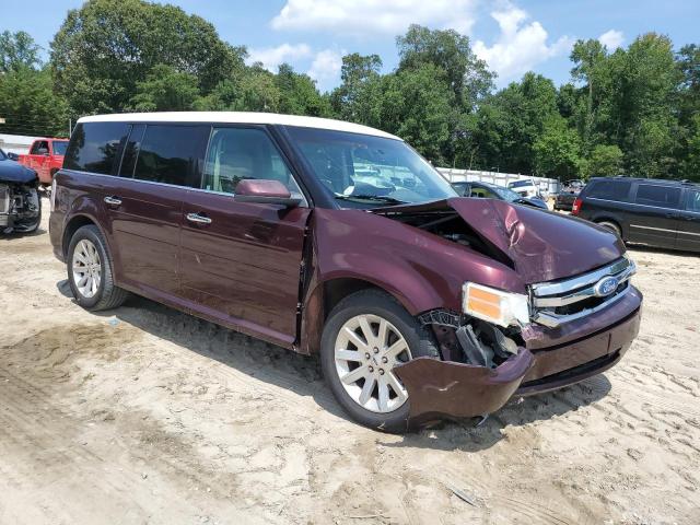 2FMGK5CC2BBD11437 - 2011 FORD FLEX SEL BURGUNDY photo 4