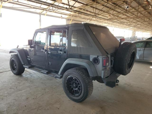 1C4BJWEG2DL627575 - 2013 JEEP WRANGLER U SAHARA BLACK photo 2