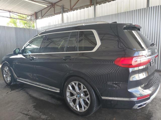 5UXCW2C07N9M03252 - 2022 BMW X7 XDRIVE40I BLACK photo 2