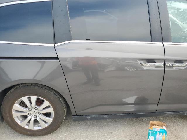 5FNRL5H65EB133950 - 2014 HONDA ODYSSEY EXL GRAY photo 11