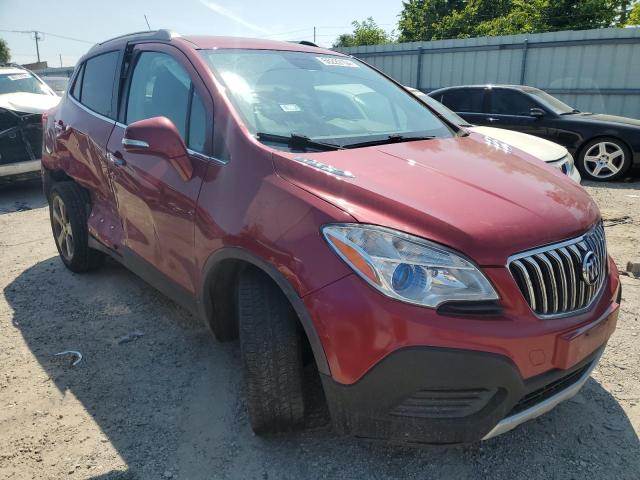 KL4CJASB6EB624356 - 2014 BUICK ENCORE RED photo 4