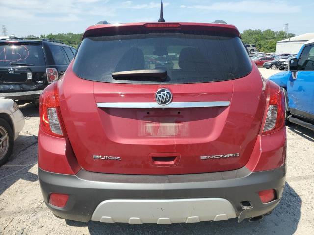 KL4CJASB6EB624356 - 2014 BUICK ENCORE RED photo 6