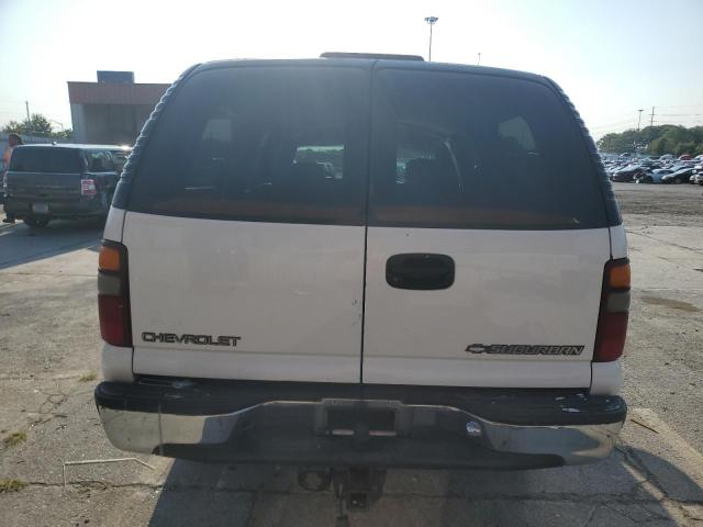 1GNFK16T1YJ183059 - 2000 CHEVROLET SUBURBAN K1500 WHITE photo 6