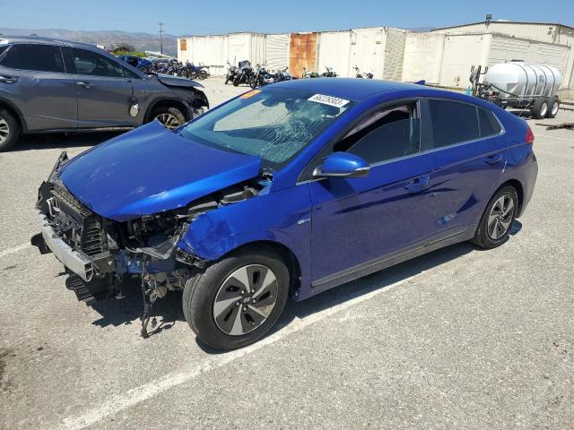 KMHC75LC9KU127946 - 2019 HYUNDAI IONIQ SEL BLUE photo 1