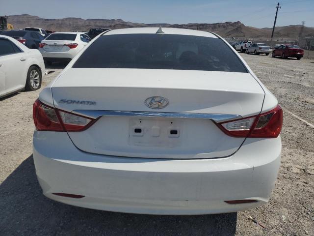 5NPEB4ACXDH768660 - 2013 HYUNDAI SONATA GLS WHITE photo 6