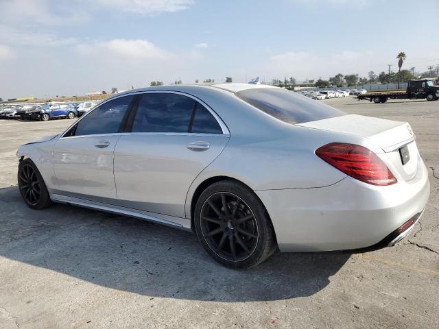 WDDUG8CB5GA210161 - 2016 MERCEDES-BENZ S 550 SILVER photo 2