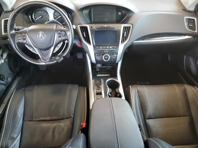 19UUB2F76JA008404 - 2018 ACURA TLX ADVANCE SILVER photo 8