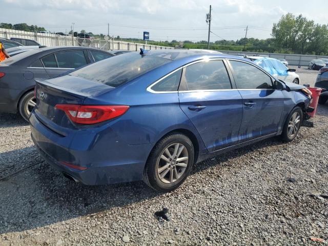 5NPE24AFXHH520151 - 2017 HYUNDAI SONATA SE BLUE photo 3