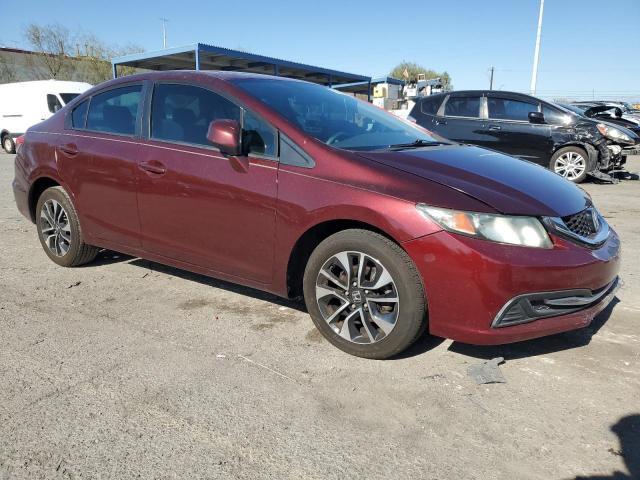 19XFB2F87DE024192 - 2013 HONDA CIVIC EX MAROON photo 4