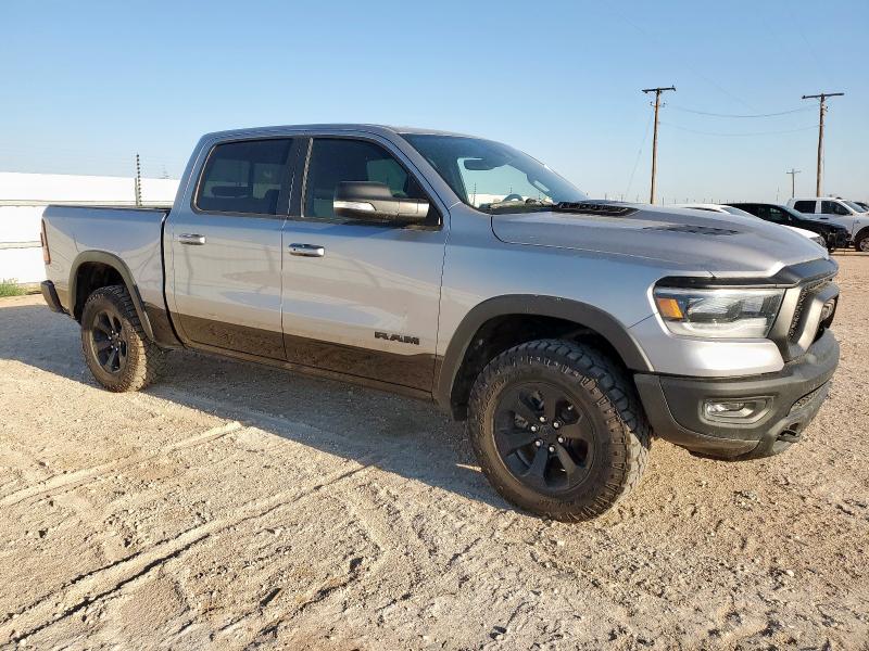 1C6SRFLT7MN581634 - 2021 RAM 1500 REBEL SILVER photo 4