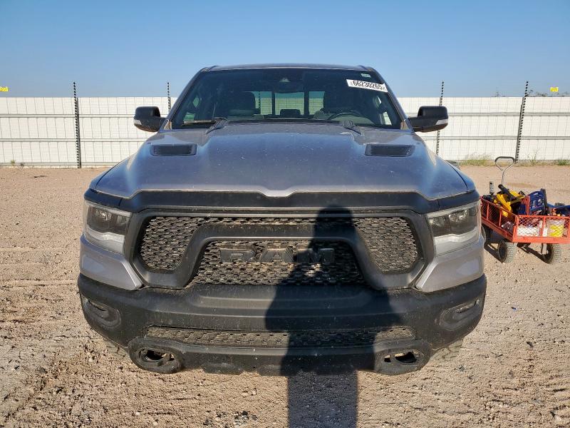 1C6SRFLT7MN581634 - 2021 RAM 1500 REBEL SILVER photo 5