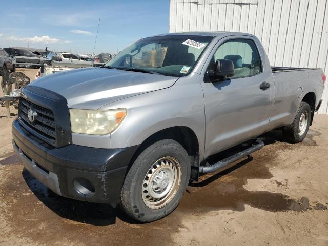 5TFLU521X7X002490 - 2007 TOYOTA TUNDRA SILVER photo 1