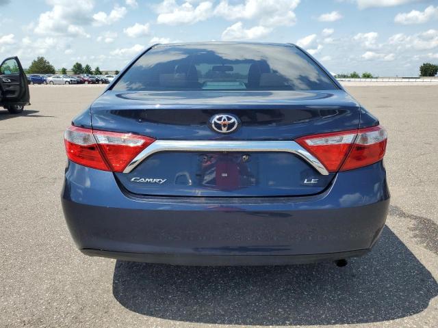 4T4BF1FK2FR473746 - 2015 TOYOTA CAMRY LE BLUE photo 6