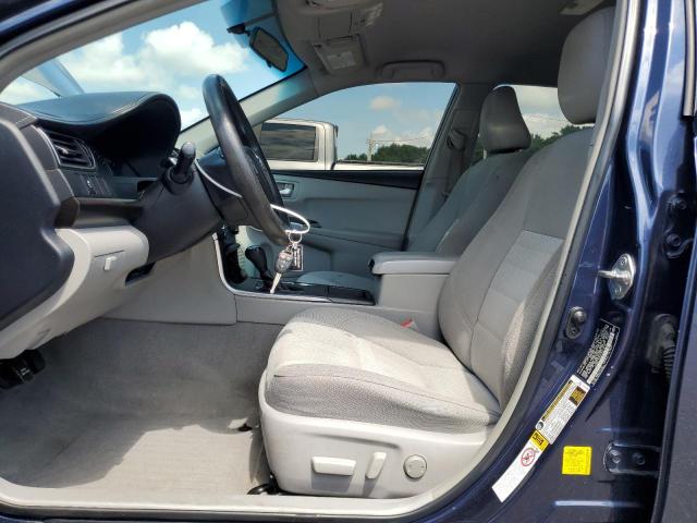 4T4BF1FK2FR473746 - 2015 TOYOTA CAMRY LE BLUE photo 7