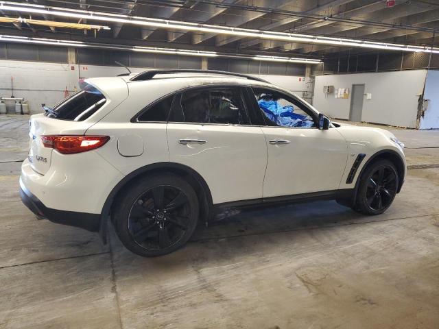 JN8CS1MW1GM751918 - 2016 INFINITI QX70 WHITE photo 3