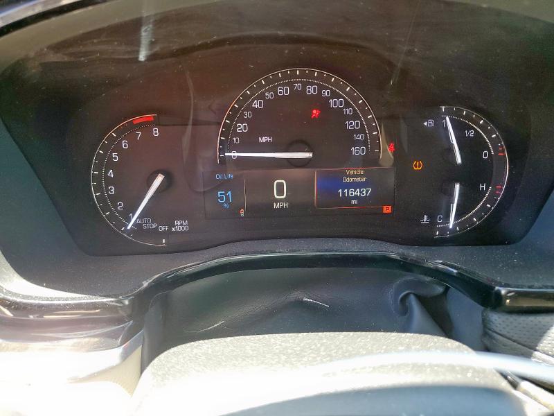 1GYKNARS3HZ295066 - 2017 CADILLAC XT5 SILVER photo 9