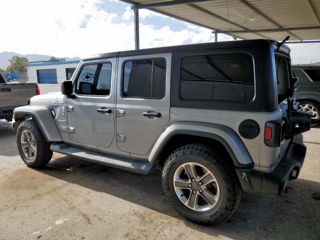 1C4HJXEN2LW213949 - 2020 JEEP WRANGLER U SAHARA SILVER photo 2