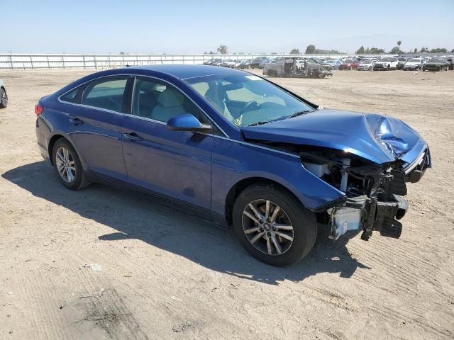 5NPE24AF3HH455563 - 2017 HYUNDAI SONATA SE BLUE photo 4