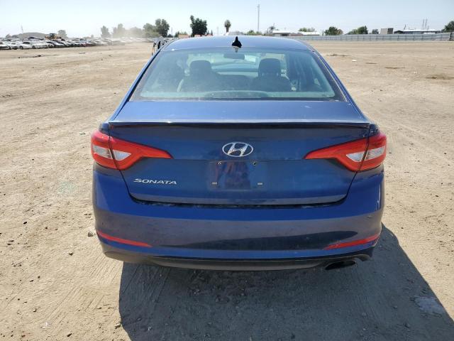 5NPE24AF3HH455563 - 2017 HYUNDAI SONATA SE BLUE photo 6