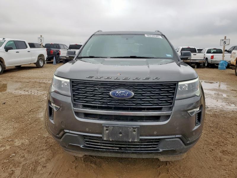 1FM5K8GT5KGB16976 - 2019 FORD EXPLORER SPORT CHARCOAL photo 5