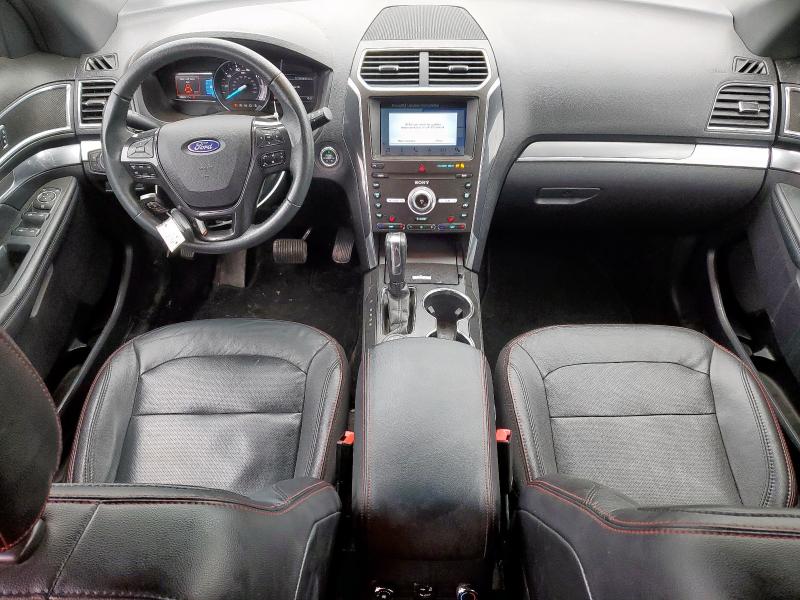 1FM5K8GT5KGB16976 - 2019 FORD EXPLORER SPORT CHARCOAL photo 8