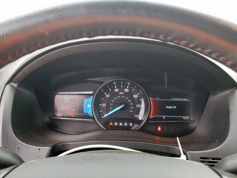 1FM5K8GT5KGB16976 - 2019 FORD EXPLORER SPORT CHARCOAL photo 9