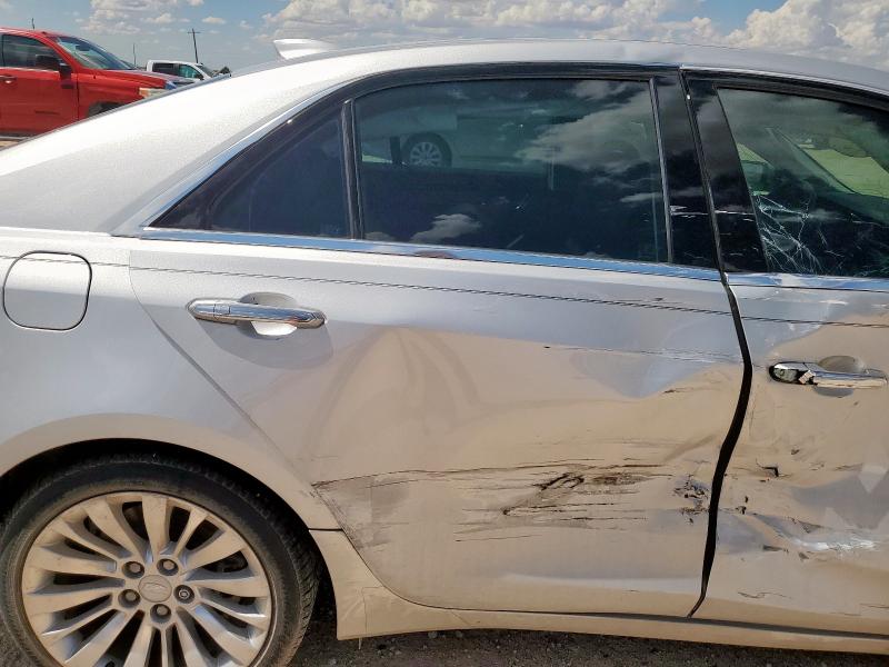 1G6AR5SX0G0100923 - 2016 CADILLAC CTS LUXURY COLLECTION SILVER photo 10