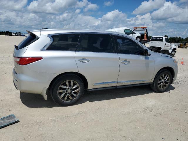 5N1AL0MMXDC353497 - 2013 INFINITI JX35 SILVER photo 3