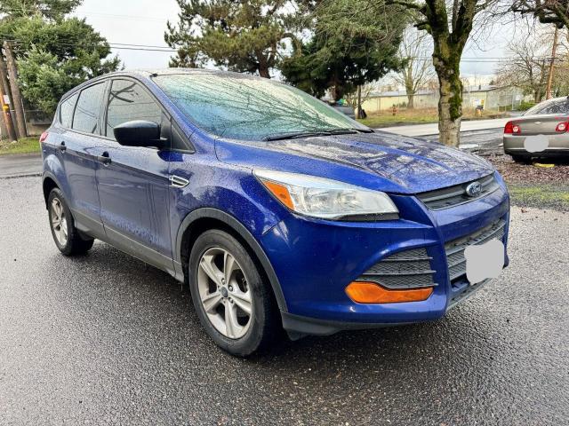 1FMCU0F75FUC13139 - 2015 FORD ESCAPE S BLUE photo 1