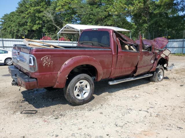 1FT7W2BT0CEB48463 - 2012 FORD F250 SUPER DUTY MAROON photo 3