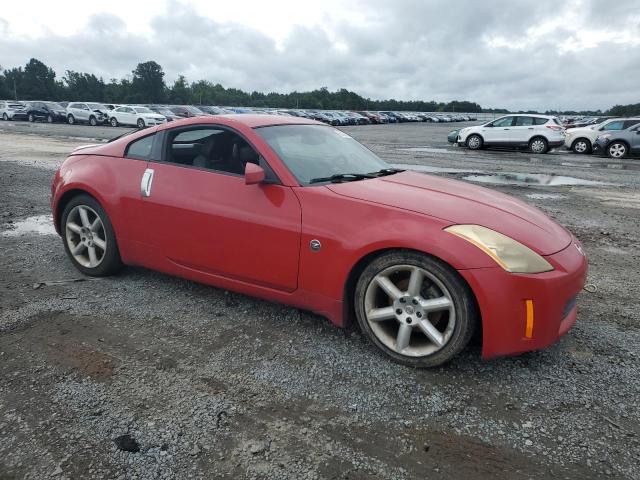 JN1AZ34D13T104396 - 2003 NISSAN 350Z COUPE RED photo 4