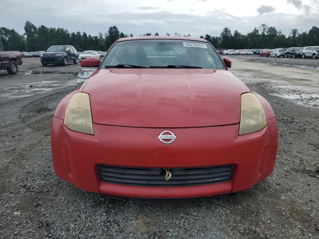 JN1AZ34D13T104396 - 2003 NISSAN 350Z COUPE RED photo 5