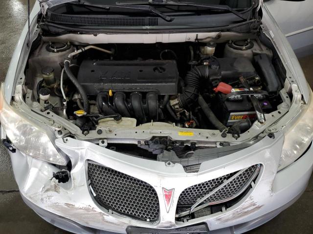 5Y2SL65878Z411937 - 2008 PONTIAC VIBE SILVER photo 12