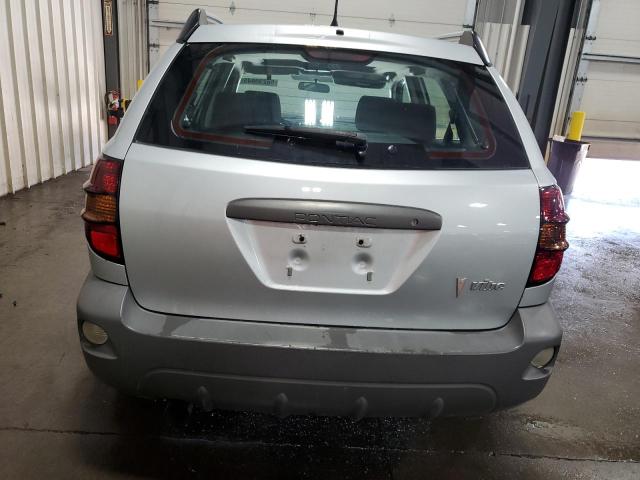 5Y2SL65878Z411937 - 2008 PONTIAC VIBE SILVER photo 6