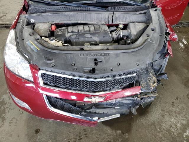 1GNLVGED3AJ196862 - 2010 CHEVROLET TRAVERSE LT 红色 照片 12