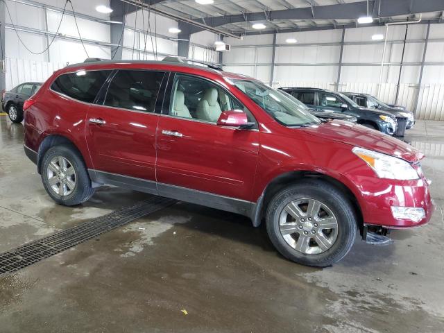 1GNLVGED3AJ196862 - 2010 CHEVROLET TRAVERSE LT 红色 照片 4