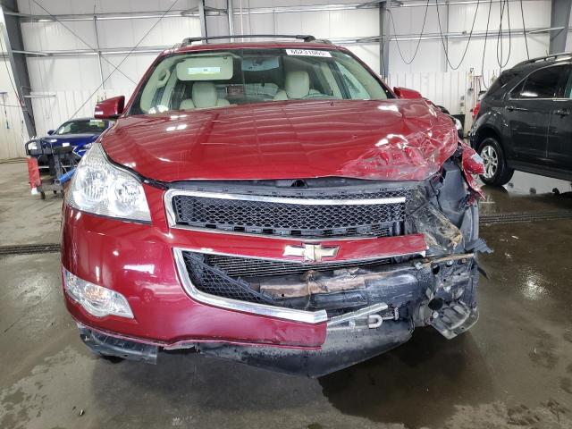 1GNLVGED3AJ196862 - 2010 CHEVROLET TRAVERSE LT 红色 照片 5