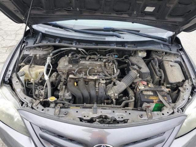 5YFBU4EE6CP063431 - 2012 TOYOTA COROLLA BASE Сұр фото 11