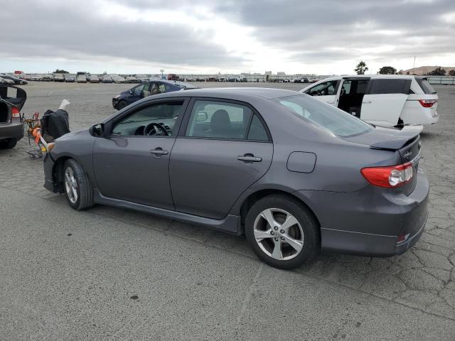 5YFBU4EE6CP063431 - 2012 TOYOTA COROLLA BASE Сұр фото 2