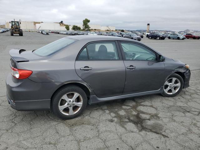 5YFBU4EE6CP063431 - 2012 TOYOTA COROLLA BASE Сұр фото 3