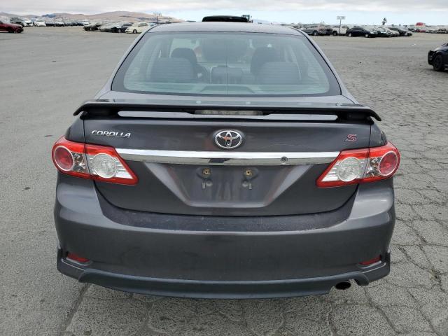 5YFBU4EE6CP063431 - 2012 TOYOTA COROLLA BASE Сұр фото 6