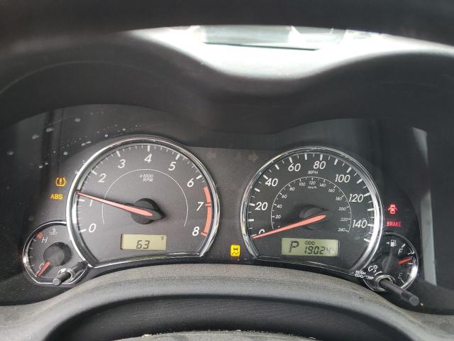 5YFBU4EE6CP063431 - 2012 TOYOTA COROLLA BASE Сұр фото 9