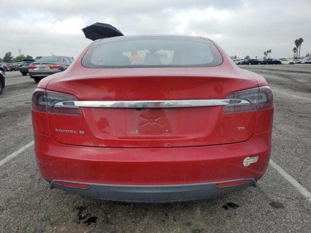5YJSA1E18GF127958 - 2016 TESLA MODEL S Qırmızı foto 6