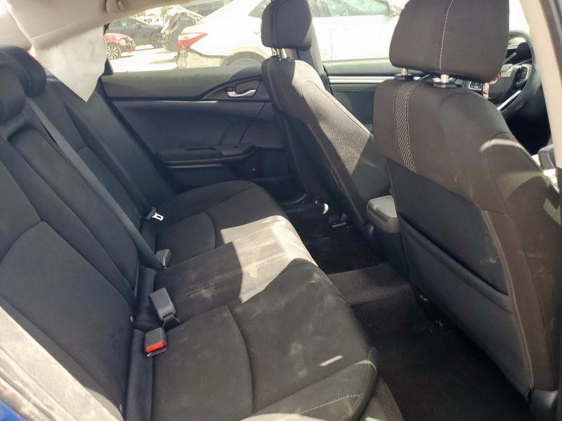 19XFC2F75HE029160 - 2017 HONDA CIVIC EX BLUE photo 10