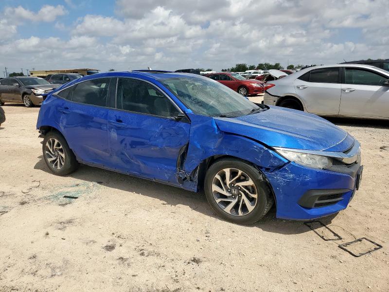 19XFC2F75HE029160 - 2017 HONDA CIVIC EX BLUE photo 4