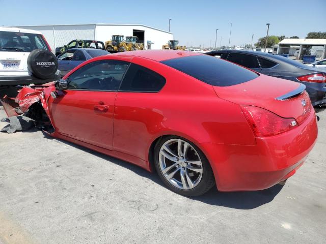 JNKCV64E88M128917 - 2008 INFINITI G37 BASE RED photo 2