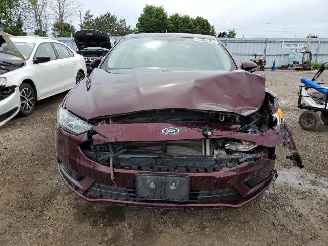 3FA6P0H76HR134942 - 2017 FORD FUSION SE MAROON photo 5