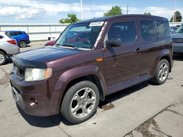 5J6YH18979L001172 - 2009 HONDA ELEMENT SC MAROON photo 1