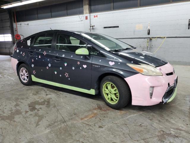 JTDKN3DUXC1583927 - 2012 TOYOTA PRIUS GRAY photo 4